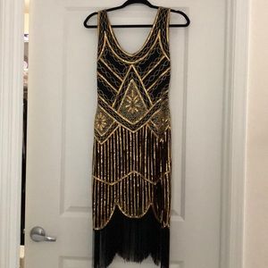 Gatsby Inspired Vintage Flapper Dress